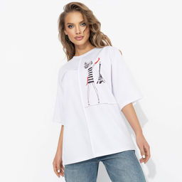 Футболка со швами наружу, Идеальная гармония (стильная)