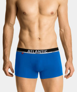 ATLANTIC MH-1187 Трусы шорты Bamboo голубой