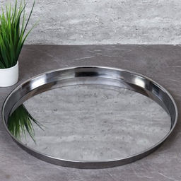 Блюдо 32 см металл /h=2/ B-32 /уп 100/ 0.352