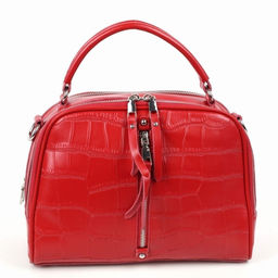 Женская кожаная сумка через плечо под крокодила 0171-2 - Cidirro фото 2
