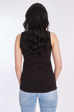 Майка М318145а Черный - Елена фото 4