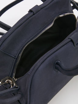 Женская сумка с ручками MAISON DAVID NATALY MINI Артикул 4638065, серовато-синий  фото 5