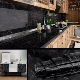 Самоклеящаяся пленка для кухни и мебели мрамор ПВХ(3033) - Мой органайзер фото 4