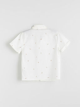 Resort Yaka Bask?l? Erkek ?ocuk G?mlek