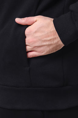 Арт. 65301 Толстовка мужская 50-58 (5 шт) Цвет:черный - Идеал фото 8