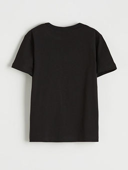 Bol Fit Erkek ?ocuk Bask?l? Ti??rt