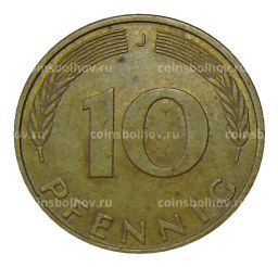 10 пфеннигов 1985 года J Германия