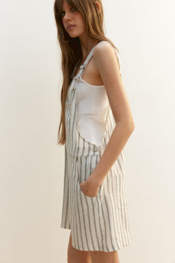 Peto corto en mezcla de lino - H&m фото 4
