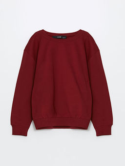 Bisiklet Yaka Erkek ?ocuk Sweatshirt