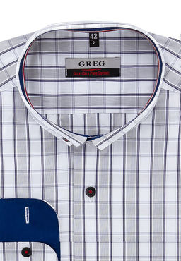 Сорочка мужская длинный рукав GREG 125/111/3472/Z/b/1