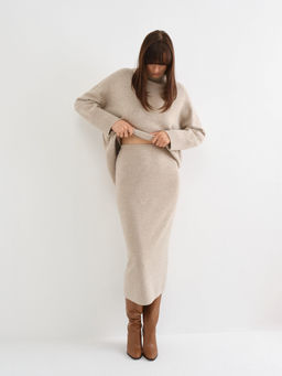 Conso/KUM 230662 - beige Юбка женская