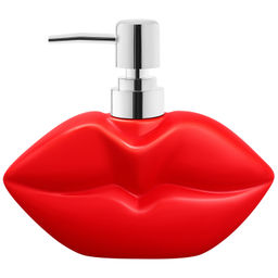 Диспенсер 400 мл 17*7*14 см "Губы алые"