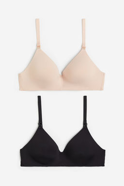MAMA Pack de 2 sujetadores de lactancia - H&m фото 5