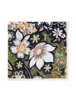 Зеленый шерстяной платок - Cacharel фото 3