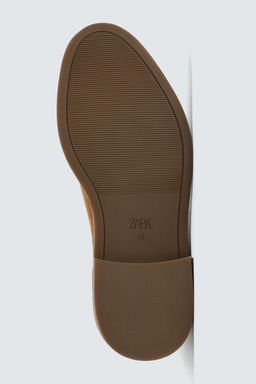 LEATHER CHELSEA BOOTS - Zara фото 8