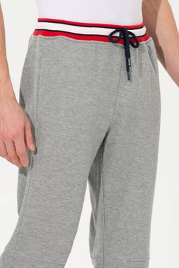 U. S. Polo Assn / Мужские серые меланжевые спортивные штаны - U.s. polo assn фото 5
