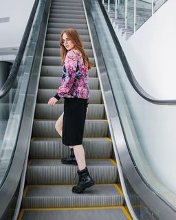 Свитшот с однотонными манжетами SWP180, джемпер - Sahar art lab фото 4