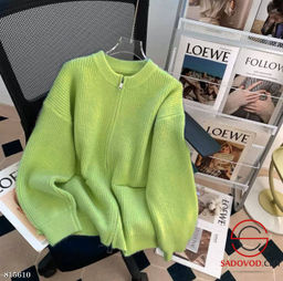 Теплый вязаный кардиган на замке - Bruno фото 5