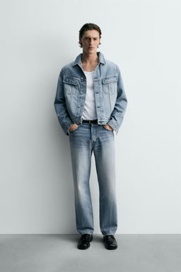 RELAXED FIT LIMITED EDITION JEANS - Zara фото 12