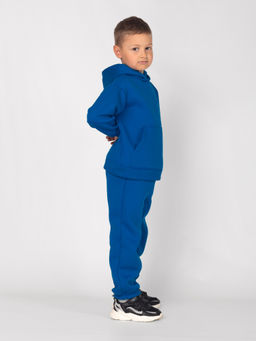 Костюм детский футер 3-х нитка начес пенье Бейби стайл СИНИЙ НЕОН 3 - Domtrik фото 10