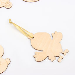 Цена за 2 шт. Заготовки для творчества. Роспись по дереву Пасха: цыплята, 5 шт.