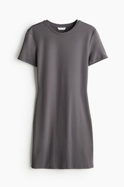 Vestido camiseta de microfibra - H&m фото 9