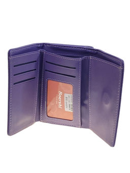 Женское портмоне из искусственной кожи, цвет фиолетовый - Greta фото 2