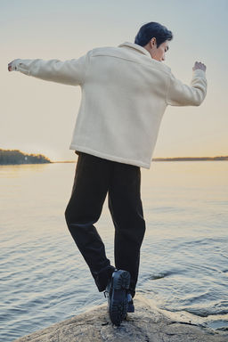 Sobrecamisa gofrada Regular Fit - H&m фото 4