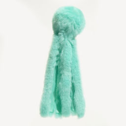 Игрушка для кошек Осьминожек из искусственного меха , до 19 см, мятная - Пижон фото 3