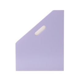 Лоток для бумаг Calligrata, А4, вертикальный, пластиковый, 12 отделений, фиолетовый