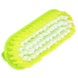 Щетка хозяйственная пластмассовое основание Радуга 13,5х5,3х5,3см, жесткая щетина 2см, мятный (Китай) - Домашняя мода фото 13