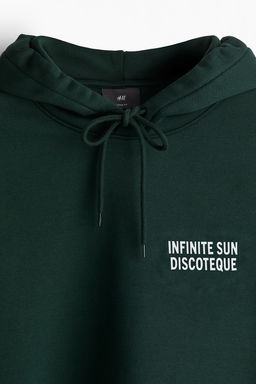 Sudadera con capucha y estampado Loose Fit - H&m фото 7