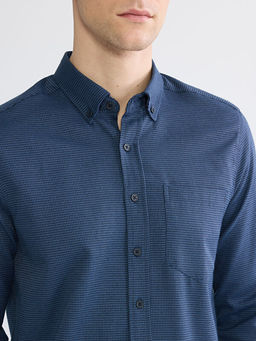 Regular Fit Desenli Erkek G?mlek