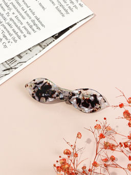 Цена за 3 шт. Заколка-автомат для волос "Велия" стиль, 9 см, микс