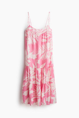 Maxivestido con tirantes de lazo - H&m фото 4