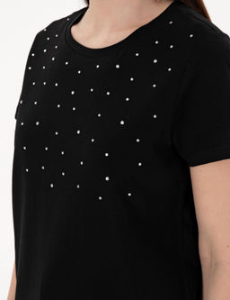 Siyah Regular Fit Ti__rt - Pierre cardin фото 7