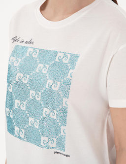 Beyaz Regular Fit Ti__rt