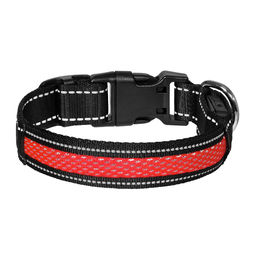 ВИА Светодиодный ошейник "Лаки", красный, размер S, 2,5x40см 88кит09