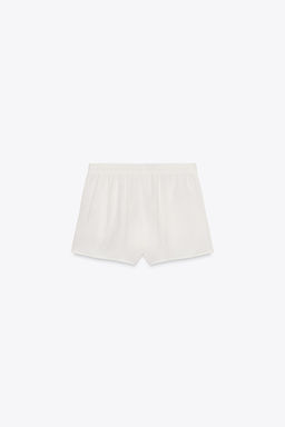 MINI SHORTS WITH DRAWSTRING - Zara фото 20