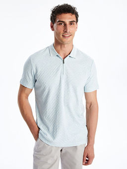 Polo Yaka Merserize G?r?n?ml? Erkek Ti??rt
