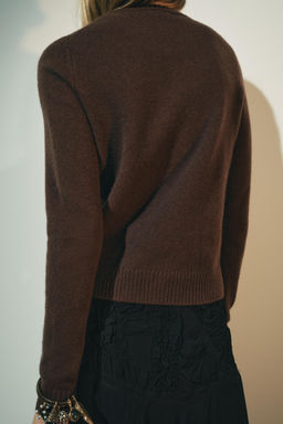 BASIC 100% WOOL SWEATER - Zara фото 21