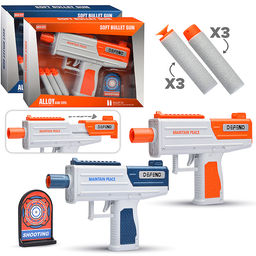 Пистолет "Выстрел" с мягкими пулями, в коробке