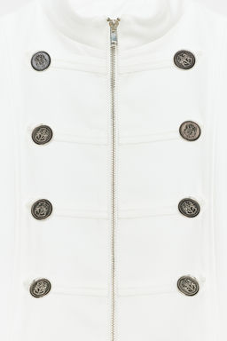 BLAZER CUELLO SUBIDO BOTONES / Blanco roto - Zara фото 10