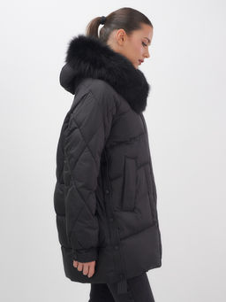 Куртка зимняя женская с мехом и капюшоном  Бренд: Visdeer  фото 4