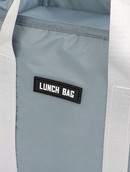 Термосумка на молнии, 6.4 л, серая