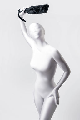 Шлепалка Anonymo #0009, полиэстер, красная, 37 см - Toyfa фото 2