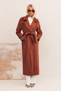 Плащ KOKOdea 11001 коричневый