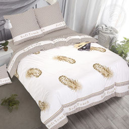 Постельное белье Прикосновение (поплин DE LUXE) 1,5 сп./Пододеяльник: 1 шт. - 215*145; Простыня: 1 шт. - 215*150; Наволочка: 2 шт. - 70*70; DE LUXE