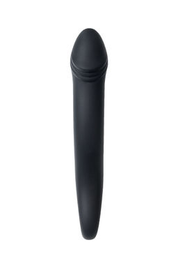 Анальный стимулятор TOYFA POPO Pleasure Dorado, водонепроницаемый, силикон, черный, 18 см, 3,5 см  фото 4
