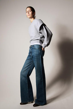 HEAVYWEIGHT PLEATED SWEATSHIRT - Zara фото 3